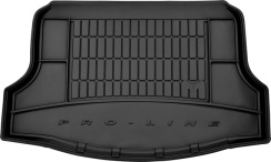 Гумовий килимок в багажник для Honda Civic (mkX) 2015-2022 (EU)(хетчбек)(с докаткой) (Frogum Proline Premium)