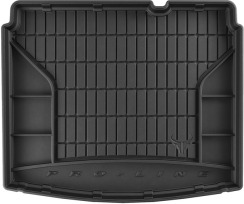 Гумовий килимок в багажник для Jeep Compass (mkII) 2016→ (нижний уровень) (Frogum Proline Premium)