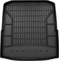 Резиновый коврик в багажник для Skoda Superb (mkIII) 2015-2023 (лифтбек) (Frogum Proline Premium)