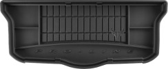 Гумовий килимок в багажник для Citroen C1 (mkII); Peugeot 108 (mkI); Toyota Aygo (mkII) 2014-2022 (Frogum Proline Premium)