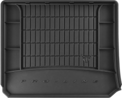 Гумовий килимок в багажник для Jeep Cherokee (KL) 2013-2023 (без двухуровневого пола) (Frogum Proline Premium)