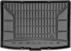 Гумовий килимок в багажник для Nissan Juke (mkI) 2014-2019 (нижний уровень) (Frogum Proline Premium)