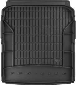 Резиновый коврик в багажник для Skoda Superb (mkIII) 2015-2023 (универсал)(без двухуровневого пола) (Frogum Proline Premium)