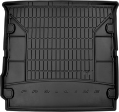 Гумовий килимок в багажник для Nissan Pathfinder (R51) 2004-2014 (7 мест)(сложенный 3 ряд) (Frogum Proline Premium)
