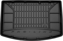 Гумовий килимок в багажник для Toyota Yaris (mkIII) 2010-2020 (нижний уровень) (Frogum Proline Premium)