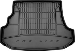 Резиновый коврик в багажник для Subaru Forester (mkII) 2002-2008 (с запаской)(с боковыми нишами) (Frogum Proline Premium)