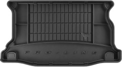 Гумовий килимок в багажник для Honda Jazz/Fit (mkII) 2007-2014 (EU)(без двухуровневого пола) (Frogum Proline Premium)