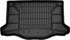 Гумовий килимок в багажник для Honda Jazz/Fit (mkIII) 2013-2022 (без двухуровневого пола) (Frogum Proline Premium)