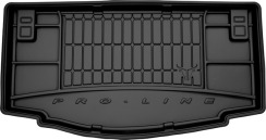 Гумовий килимок в багажник для Hyundai i10 (mkII) 2013-2022 (хетчбек)(без двухуровневого пола) (Frogum Proline Premium)