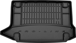 Гумовий килимок в багажник для Hyundai Kona (mkI) 2017-2023 (EU)(верхний уровень) (Frogum Proline Premium)