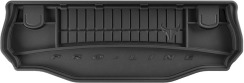 Резиновый коврик в багажник для Jeep Wrangler (JK) 2006-2018 (3-дв.)(без сабвуфера) (Frogum Proline Premium)