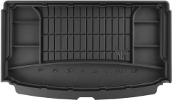 Резиновый коврик в багажник для Mini Countryman (mkI)(R60) 2010-2016 (верхний уровень) (Frogum Proline Premium)