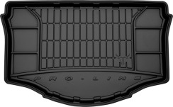 Гумовий килимок в багажник для Mitsubishi Mirage (mkVI) 2012-2024 (хетчбек)(нижний уровень) (Frogum Proline Premium)
