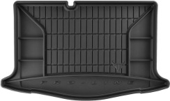 Гумовий килимок в багажник для Nissan Micra (mkV)(K14) 2016-2022 (без двухуровневого пола) (Frogum Proline Premium)