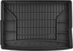 Резиновый коврик в багажник для Opel Astra (mkV)(K) 2015-2022 (хетчбек)(без двухуровневого пола)(с запаской) (Frogum Proline Premium)