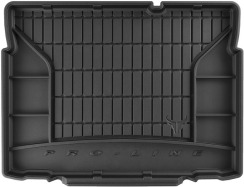 Гумовий килимок в багажник для Opel Crossland (mkI) 2017-2024 (нижний уровень) (Frogum Proline Premium)