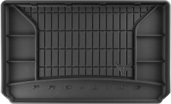Резиновый коврик в багажник для Renault Captur (mkI) 2013-2019 (верхний уровень) (Frogum Proline Premium)