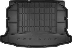 Гумовий килимок в багажник для Seat Leon (mkIII) 2012-2020 (5-дв. хетчбек)(без двухуровневого пола) (Frogum Proline Premium)