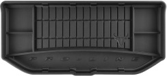 Гумовий килимок в багажник для Skoda Citigo (mkI) 2011-2020 (верхний уровень) (Frogum Proline Premium)