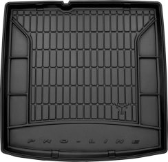 Гумовий килимок в багажник для Skoda Fabia (mkIII) 2014-2022 (универсал)(нижний уровень) (Frogum Proline Premium)