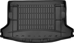 Гумовий килимок в багажник для Subaru XV (mkI) 2012-2017 (с запаской) (Frogum Proline Premium)