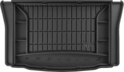 Гумовий килимок в багажник для Volkswagen Up! (mkI) 2011-2023; Seat Mii (mkI) 2011-2021; Skoda Citigo (mkI) 2011-2020 (нижний уровень) (Frogum Proline Premium)
