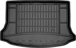 Резиновый коврик в багажник для Volvo V40 (mkII) 2012-2019 (с докаткой) (Frogum Proline Premium)