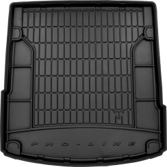 Гумовий килимок в багажник для Audi A4/S4/RS4 (mkII)(B6) 2000-2004 (седан) (Frogum Proline Premium)