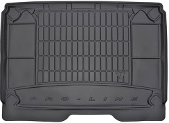 Гумовий килимок в багажник для Citroen Berlingo (mkII) 2008-2018 (пассажирский) (Frogum Proline Premium)