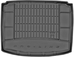 Гумовий килимок в багажник для Fiat Croma (mkII) 2005-2010 (нижний уровень) (Frogum Proline Premium)
