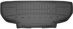 Гумовий килимок в багажник для Ford Galaxy (mkII) 2006-2015 (разложенный 3 ряд) (Frogum Proline Premium)