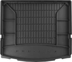 Гумовий килимок в багажник для Ford S-Max (mkII) 2015-2023 (7 мест)(без двухуровневого пола)(сложенный 3 ряд) (Frogum Proline Premium)