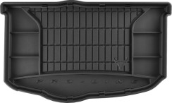 Резиновый коврик в багажник для Kia Soul (mkI) 2008-2013 (EU/USA)(без органайзера)(нижний уровень) (Frogum Proline Premium)