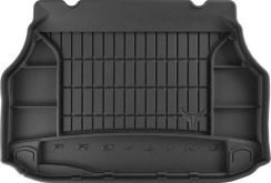 Резиновый коврик в багажник для Mercedes-Benz C-Class (CL203) 2000-2010 (купе) (Frogum Proline Premium)