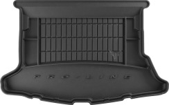 Гумовий килимок в багажник для Toyota Auris (mkII) 2012-2018 (хетчбек)(без комфорт пакета)(с боковыми нишами) (Frogum Proline Premium)