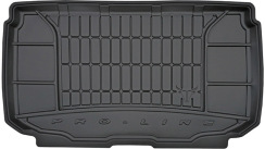 Гумовий килимок в багажник для Chevrolet Aveo (mkII) 2011-2020 (хетчбек)(верхний уровень) (Frogum Proline Premium)