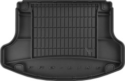 Резиновый коврик в багажник для Hyundai i30 (mkIII) 2016→ (EU)(лифтбек)(N performance)(без двухуровневого пола)(с органайзером) (Frogum Proline Premium)