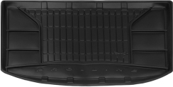 Резиновый коврик в багажник для Hyundai i20 (mkI) 2008-2014 (5-дв.)(с запаской) (Frogum Proline Premium)