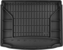 Резиновый коврик в багажник для Volkswagen Golf Plus (mkI) 2004-2014 (без двухуровневого пола)(с органайзером) (Frogum Proline Premium)