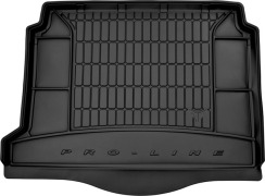 Резиновый коврик в багажник для Ford Mondeo (mkV) 2014-2022 (EU)(универсал)(гибрид)(с органайзером)(с нишей слева) (Frogum Proline Premium)