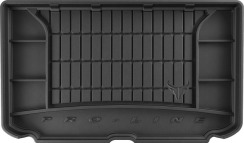 Резиновый коврик в багажник для Opel Corsa (mkV)(E) 2014-2019 (верхний уровень)(с запаской) (Frogum Proline Premium)