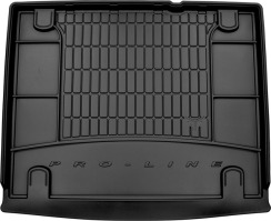 Резиновый коврик в багажник для Fiat Doblo (mkII) 2010-2022 (L1)(пассажирский) (Frogum Proline Premium)