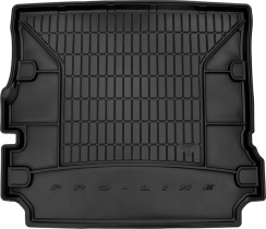 Гумовий килимок в багажник для Land Rover Discovery (mkIII)(L319) 2004-2010 / (mkIV)(L319) 2009-2016 (7 мест)(сложенный 3 ряд) (Frogum Proline Premium)