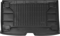 Резиновый коврик в багажник для Fiat Qubo (mkI); Peugeot Bipper (mkI) 2007-2021 (пассажирский) (Frogum Proline Premium)