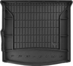Резиновый коврик в багажник для Mitsubishi Outlander (mkIII) 2012-2021 (PHEV)(с сабвуфером) (Frogum Proline Premium)