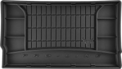 Резиновый коврик в багажник для Renault Zoe (mkI) 2012-2024 (Frogum Proline Premium)