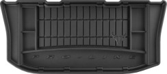 Гумовий килимок в багажник для Volkswagen e-Up! (mkI) 2019-2023; Seat Mii Electric (mkI) 2019-2021; Skoda Citigo-e iV (mkI) 2019-2020 (электро) (Frogum Proline Premium)
