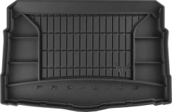 Гумовий килимок в багажник для Volkswagen Golf (mkVIII) 2019→ (хетчбек)(нижний уровень) (Frogum Proline Premium)