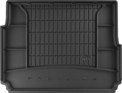 Гумовий килимок в багажник для Peugeot 3008 (mkII) 2016-2024 (гибрид) (Frogum Proline Premium)