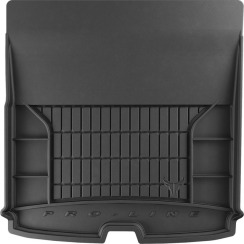 Гумовий килимок в багажник для Skoda Enyaq (mkI) 2020→ (верхний уровень) (Frogum Proline Premium)